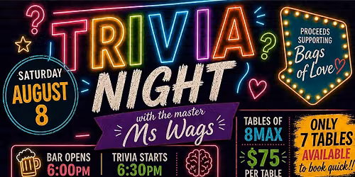 Trivia by the Numbers!! * supporting Bags of Love