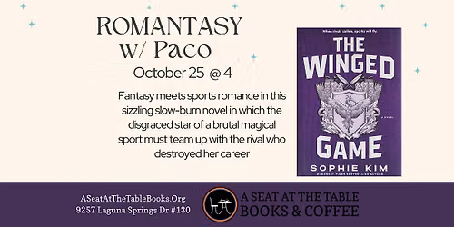 Romantasy Book Club w\/ Paco