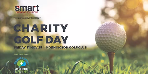 SMART Business Solutions Golf Day raising funds for Mental Health Safety Net