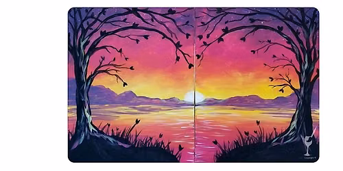 Calgary\u2019s Paint & Sip Experience at Raw Canvas:  Sip, Paint, and Date