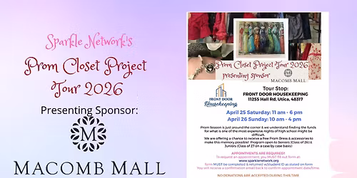 Prom Closet Project Tour 2026 Front Door Housekeeping 