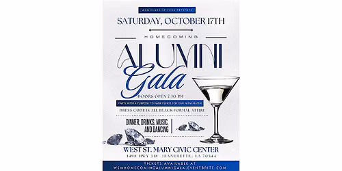 West St. Mary High School Homecoming Alumni Gala