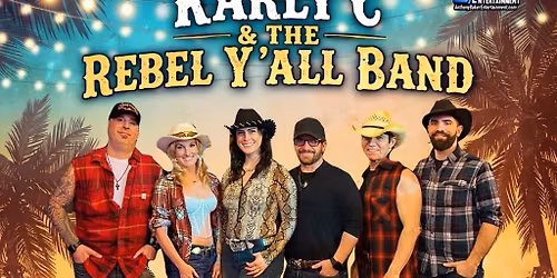 Karly C & The Rebel Y\u2019all Band @ Flip Flopz Wildwood 9PM