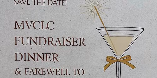 MVCLC Fundraiser Dinner & Paul Georges Farewell Gala! June12, Lenzi\u2019s