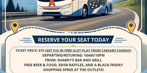 Atlantic City bus trip