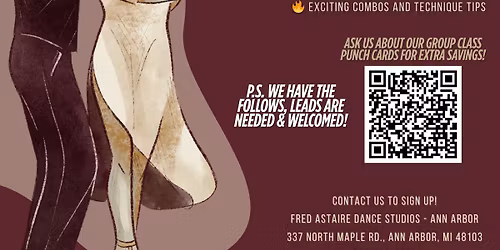 Intermediate Argentine Tango with Platon!