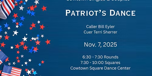 Patriot's Dance Square Dance! | Bill Eyler & Terri Sherrer