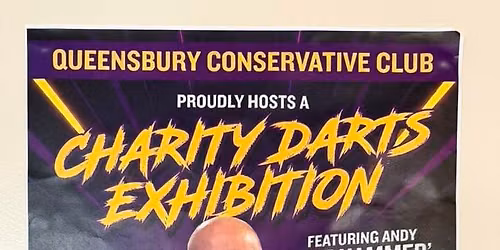 Charity Darts Exhibition - Andy \u2018The Hammer\u2019 Hamilton