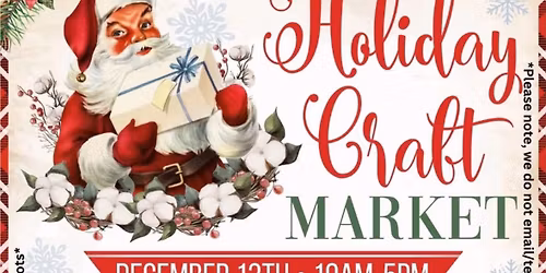 Holiday craft market