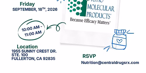 Ortho Molecular Products Seminar at Central Drugs