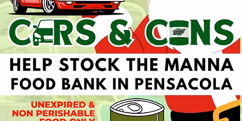 GREEN LIGHT NIGHTS - Cars & Cans Food Drive for Manna with Santa Clause at Margaritas Fusion & Bar