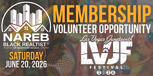 NAREB Volunteer Sign-Up - Las Vegas Juneteenth Festival 2026