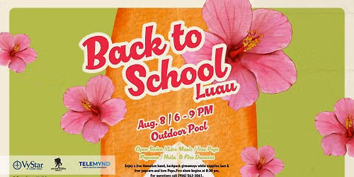 Back to School Luau