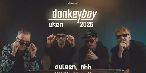 DONKEYBOY 07.03.26 - BILLETTER I SALG 15.09 KL 12