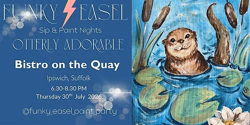Funky Easel Sip & Paint Party at Bistro on the Quay