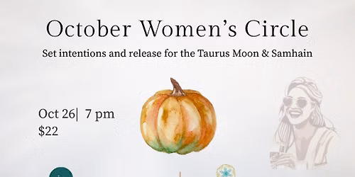 Monthly Women's Circle at Sacred Journey with Suzanne \u2013 October