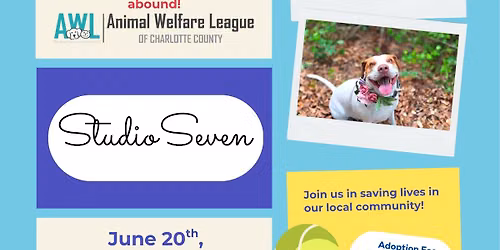 Studio Seven Adoption Event and Donation Drive