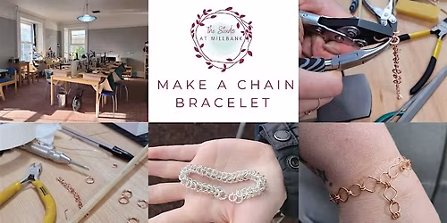 Make a silver chain bracelet workshop - jewellery making class