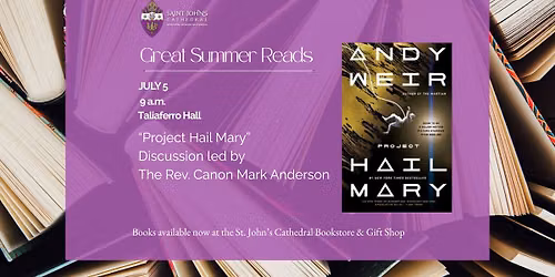 Great Summer Reads: Project Hail Mary