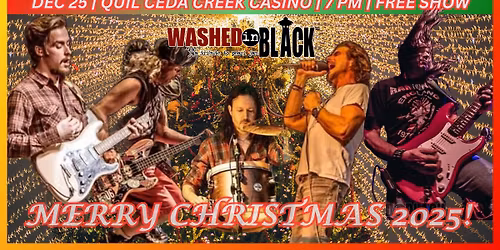 Washed in Black [Pearl Jam Tribute] | Special Christmas Show | FREE