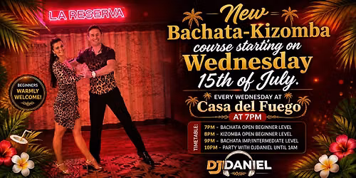 New Wednesday Fuego Bachata\/Kizomba course.\ud83d\udc83\ud83d\udd25\ud83d\udd25