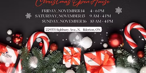 Blue Hens Markets Christmas Open House