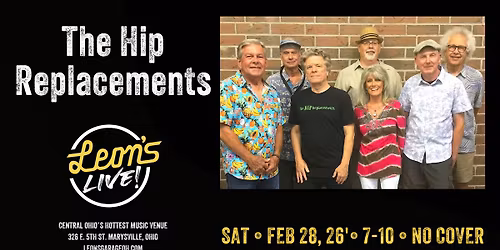 The Hip Replacements at Leon's Live