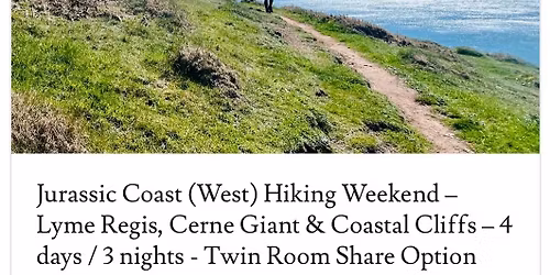 Jurassic Coast Hiking Weekend \u2013 West Dorset 4 days | Women-only | Fully guided