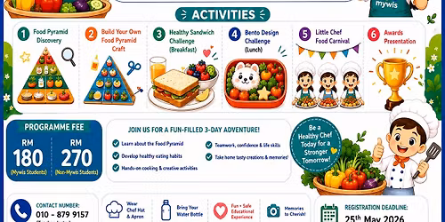 MYWIS Little Chef Holiday Programme