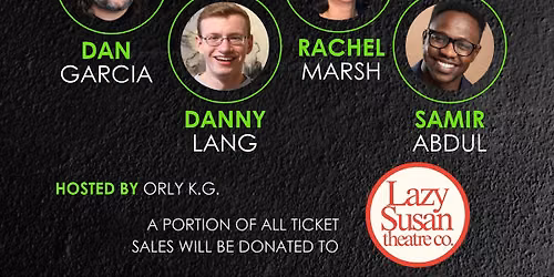 KOVAL Comedy: Third Fridays benefitting Lazy Susan Theatre Co.