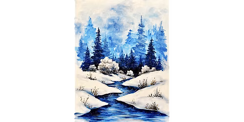 A White Winter - Paint and Sip in Norfolk | Classpop!\u2122
