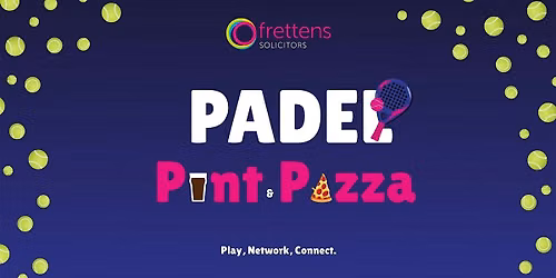 Padel, Pint & Pizza - September