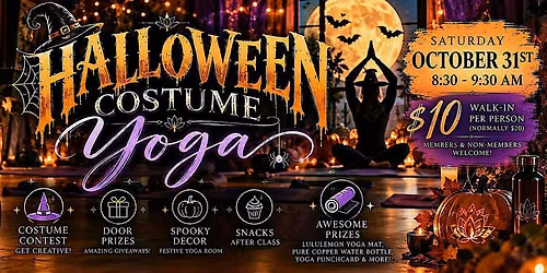 Halloween Costume Yoga