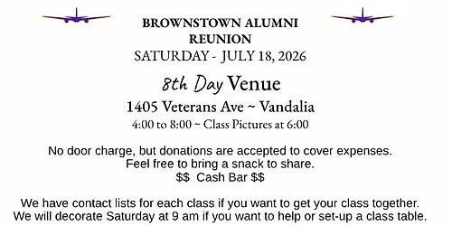 Alumni Reunion 2026