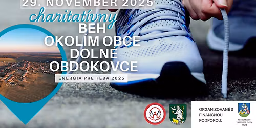 Charitat\u00edvny - Beh okol\u00edm obce Doln\u00e9 Obdokovce