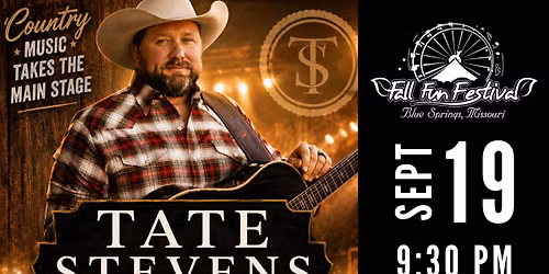 Tate Stevens at Blue Springs Fall Fun Festival