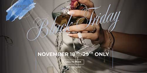 Black Friday at Augusta Bridal