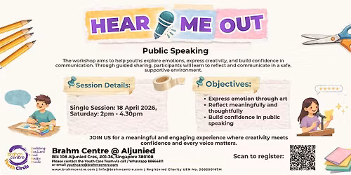 Hear Me Out: Public Speaking (10-14 Yr Olds)
