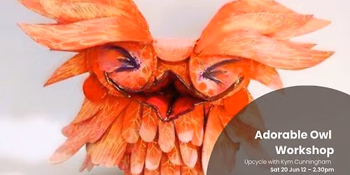 Adorable Owl Workshop - Upcycling with Kym Cunningham