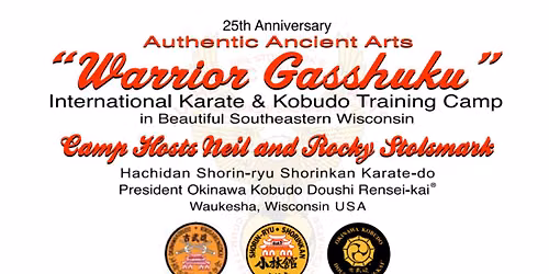 \u201cWarrior Gasshuku\u201d Karate & Kobudo Training Camp
