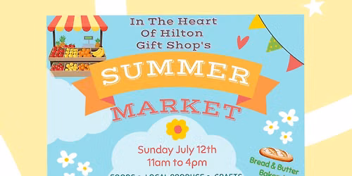 Summer Market In The Heart Of Hilton ☀️