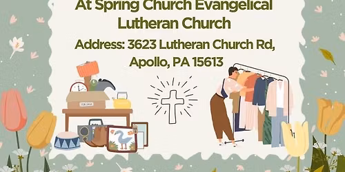 \ud83c\udf38Spring Church Rummage Sale\ud83c\udf38