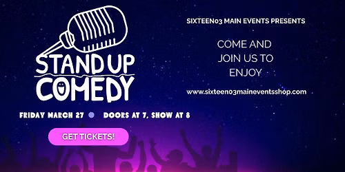 Live Comedy Show November 28th