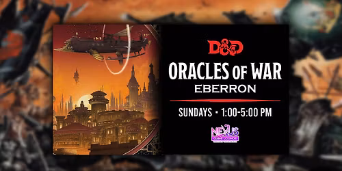D&D 5e Oracles of War Eberron