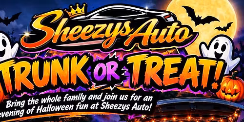 \ud83c\udf83\ud83d\udc7b SHEEZYS AUTO TRUNK OR TREAT! \ud83d\udc7b\ud83c\udf83