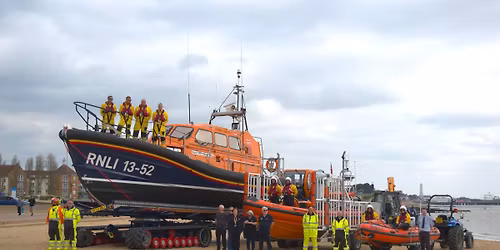 Santa visits the Lifeboat Station