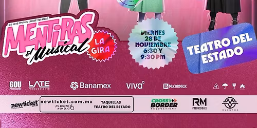 MENTIRAS EL MUSICAL EN MEXICALI