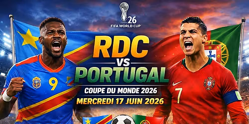 MONDIALE 2026_MATCH RDC-PORTUGAL