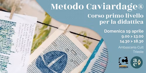 Metodo Caviardage | Corso primo livello per la didattica in presenza