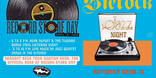 Jazz Night on Record Store Day at Bierock